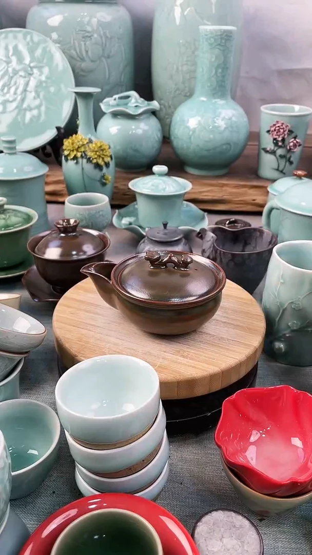 【闪购商品】纯手工 福利款 慧仙青瓷 瓷器