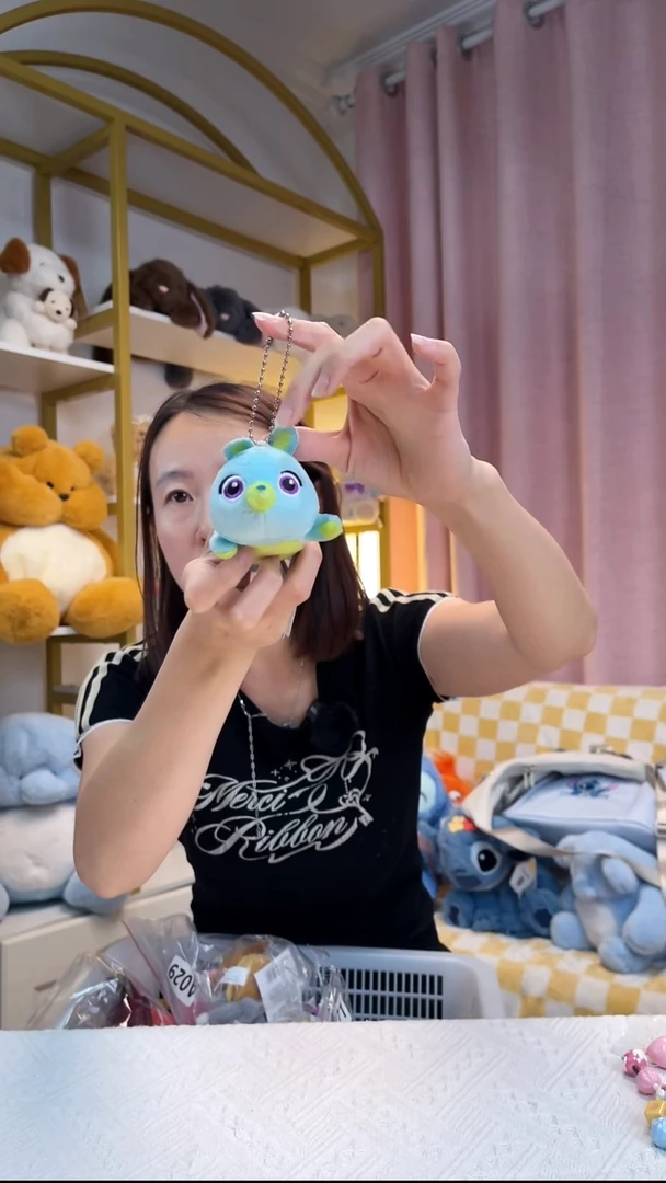 毛绒玩总小鸟挂件