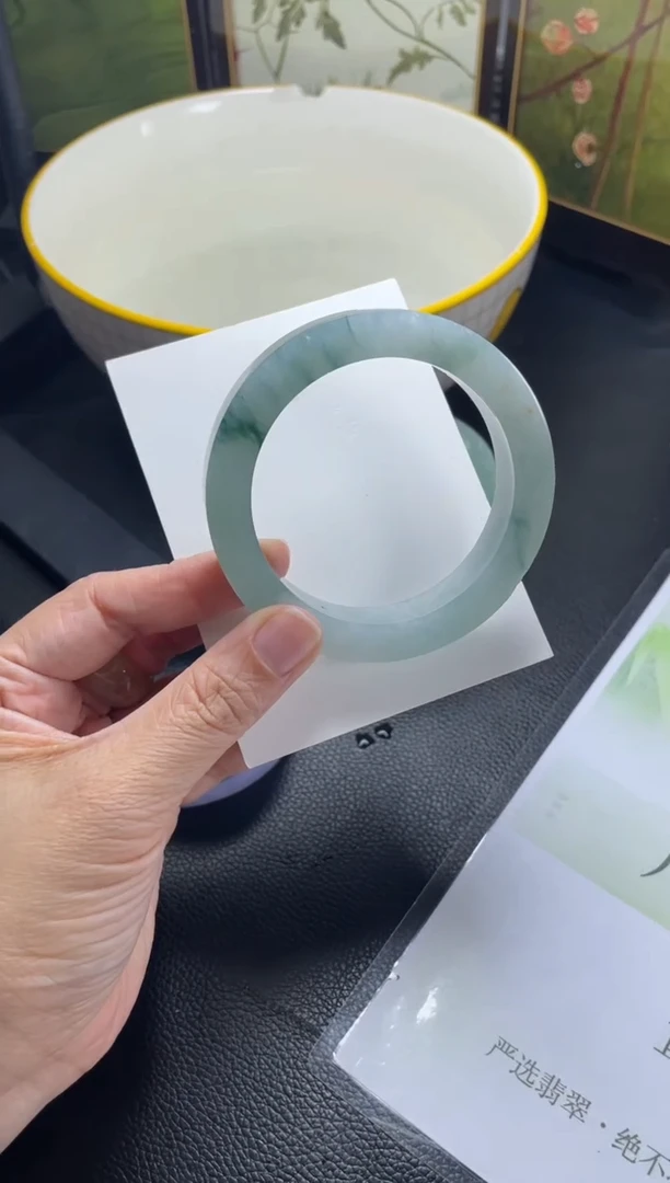 未镶嵌手镯定制翡翠平**遂定制手镯AJC/DZS