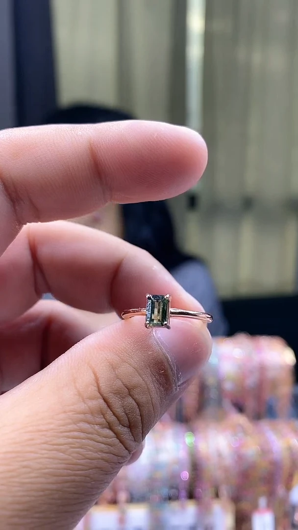 【闪购商品】碧玺戒指银S925镶嵌3543543543543