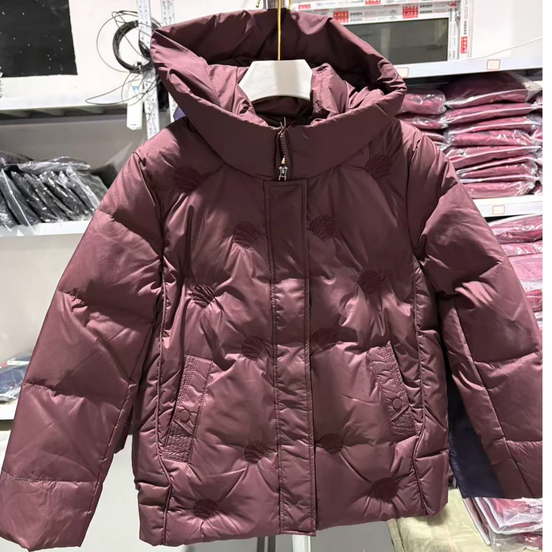 880 女士短款羽绒服