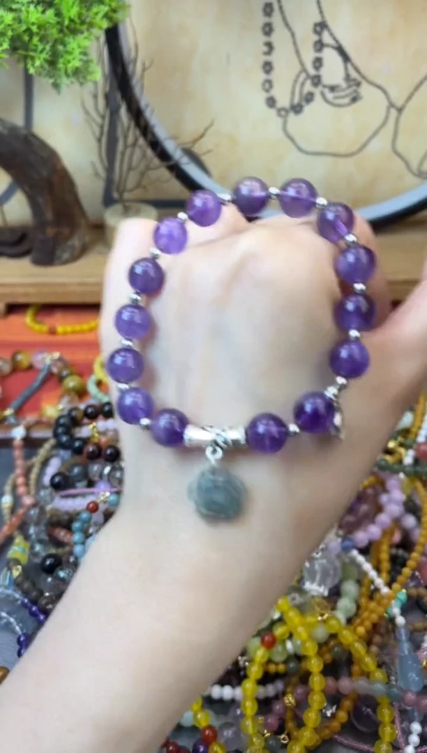 【闪购商品】紫晶手链未镶嵌190手串