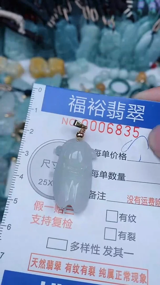 【闪购商品】翡翠颈饰未镶嵌...0006835