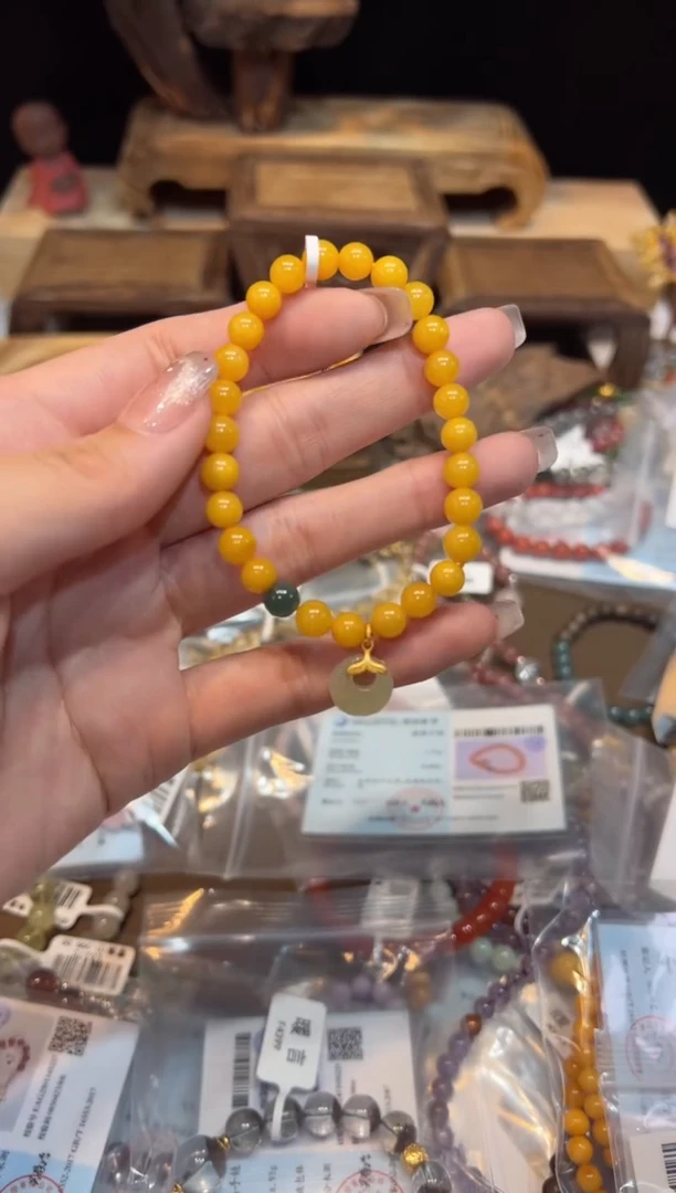 【闪购商品】琥珀手饰未镶嵌手饰@@E3794