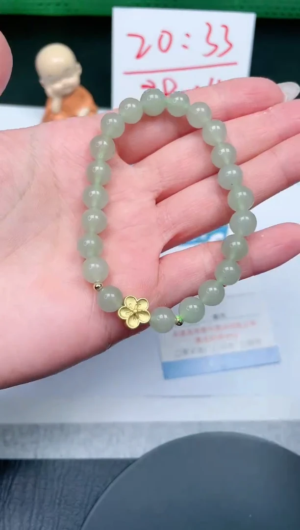 【闪购商品】石英质玉手链未镶嵌33333