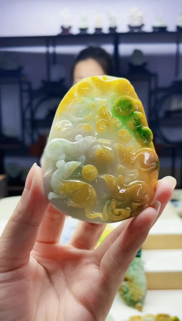 定制翡翠未镶嵌毛货08100129