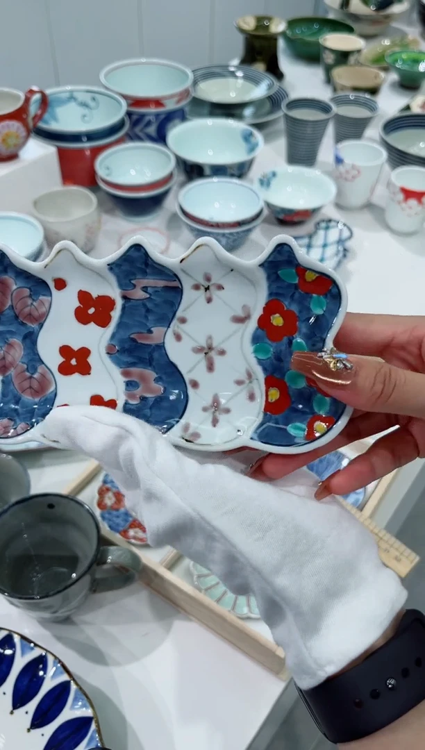 瓷片六色葫芦长盘 新品福利