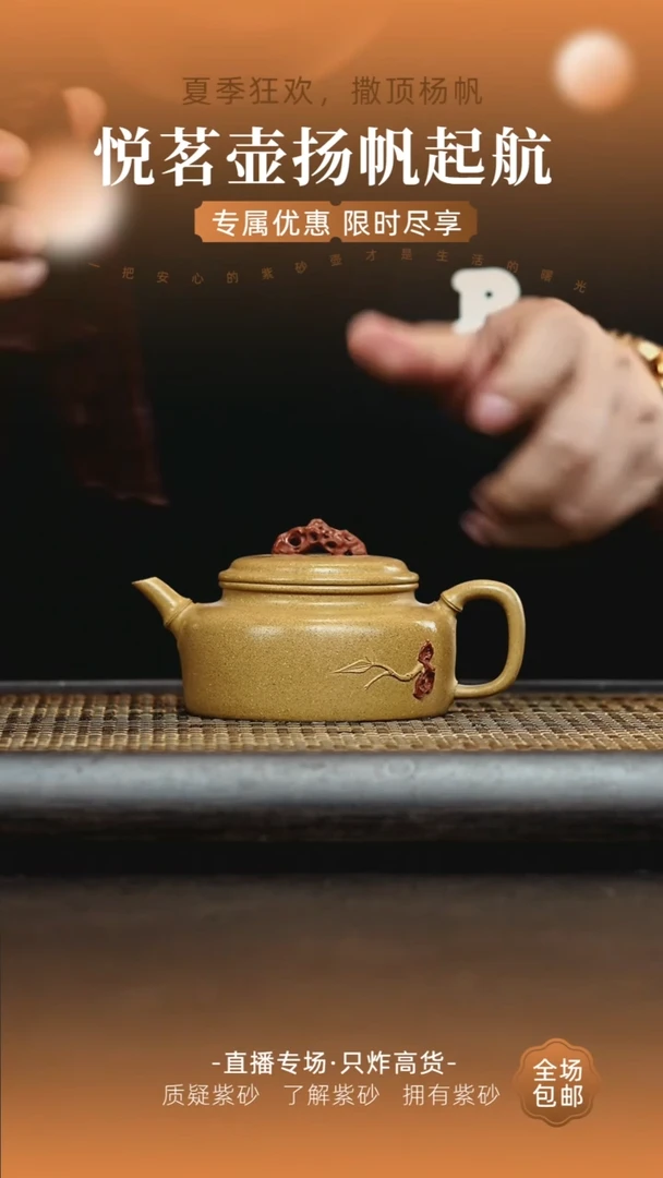 茶壶紫砂宜兴紫砂壶   19