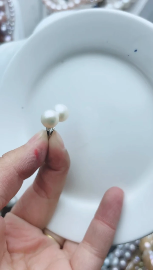 【闪购商品】淡水珍珠颈饰钛钢1