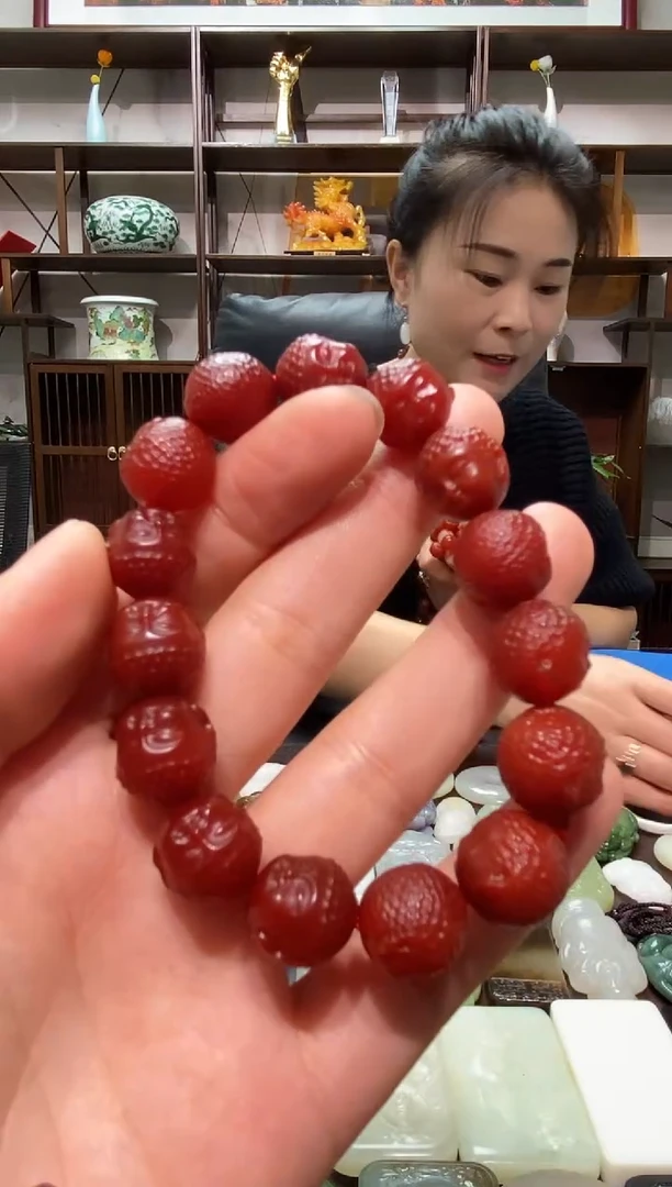 未镶嵌手链南红玛瑙