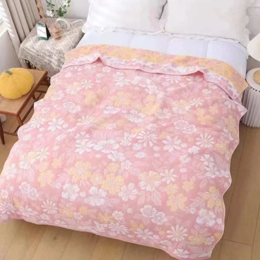 【秘密花园】新款高端A类纱布艺术床盖 150*200