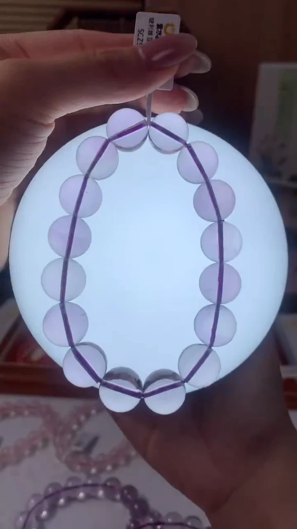 未镶嵌手链水晶天然紫水晶手串