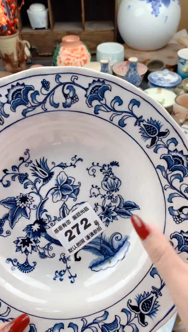 【闪购商品】瓷片272号九姑娘工艺品瓷器