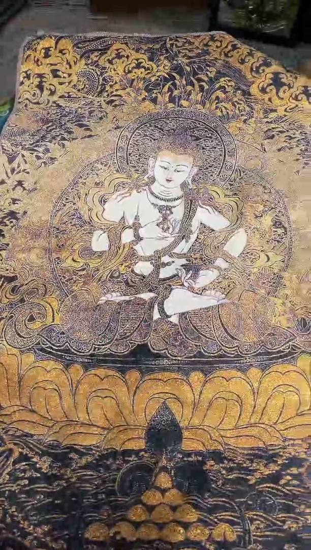 刺绣天天的唐卡tk160