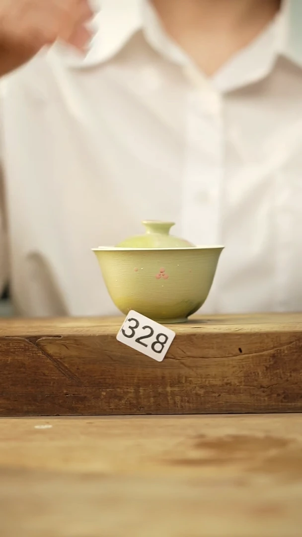 瓷片粉引·系列/设计师 牧渔 款