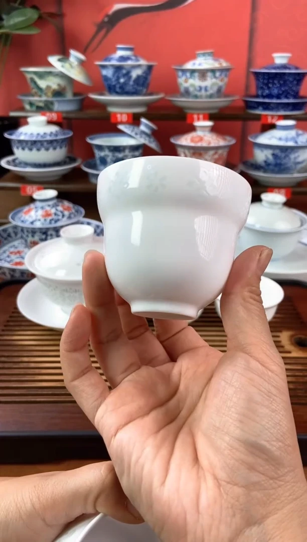 瓷器景德镇高温精选茶具
