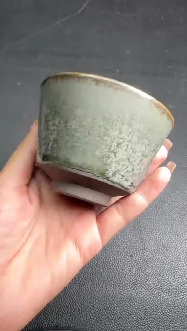 茶盏严柳忠代表作江雪160