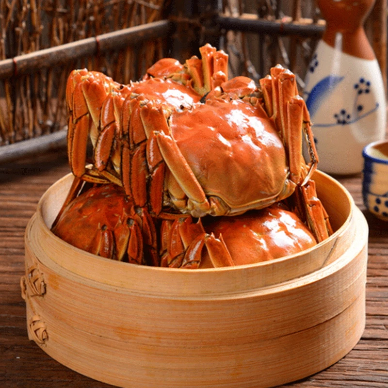 （活蟹）盘锦河蟹（母1.4-1.6两）（公1.8-2两）公母混3斤