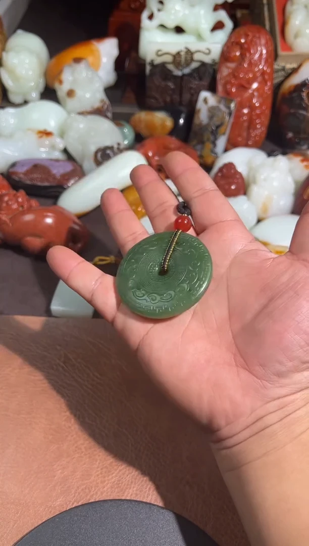 未镶嵌和田玉把件无***…和田玉