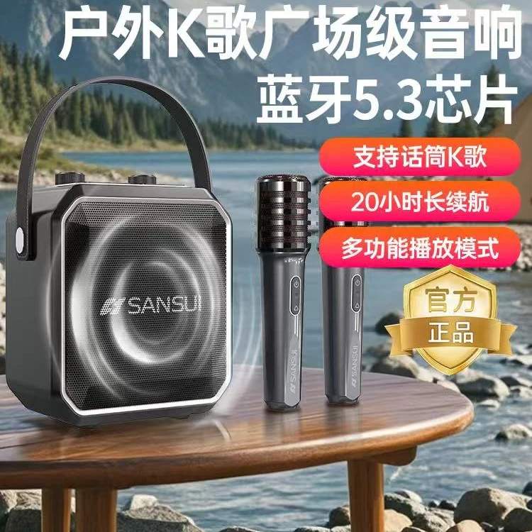 SANSUI/山水D70户外迷你音响便携式蓝牙讲课领舞K歌多功能直播