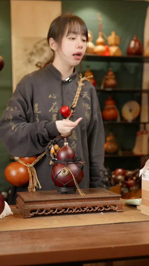 43号精品天然大漆酒葫芦一物一拍~