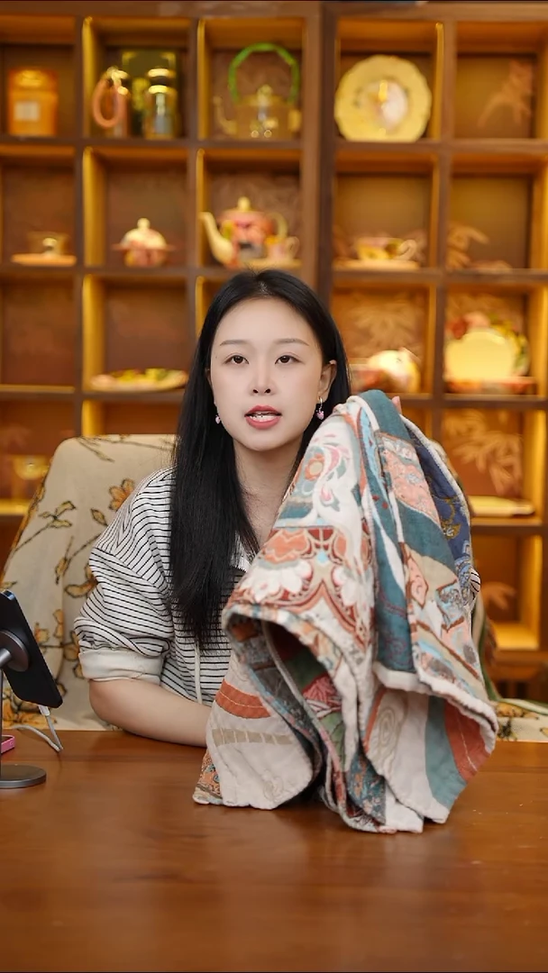 陶27-34×74四层纱大人毛巾*5【CF5574】