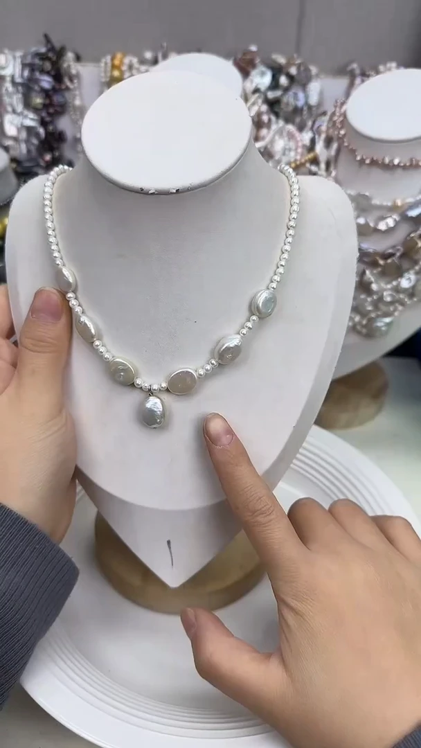 颈饰未镶嵌淡水珍珠1