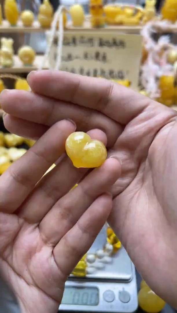 琥珀未镶嵌珠宝奇石073琥珀蜜蜡微瑕