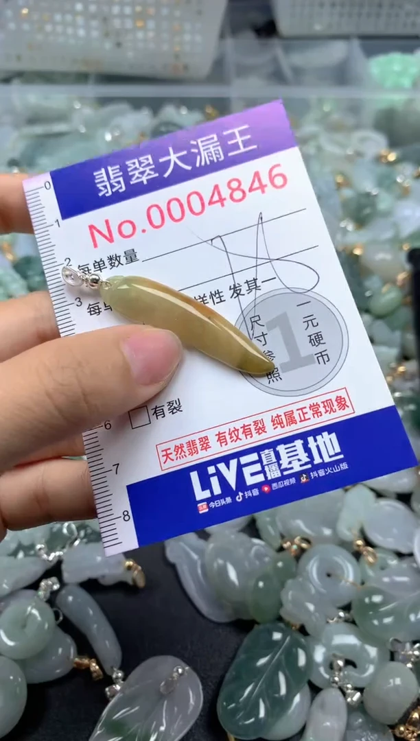 颈饰未镶嵌翡翠4846