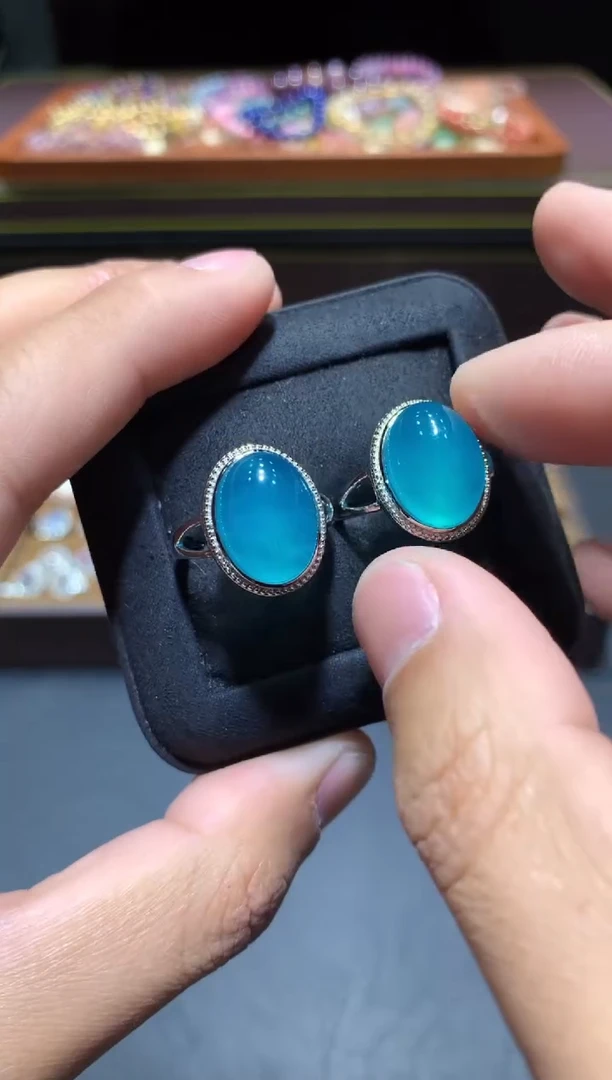 【闪购商品】天河石戒指未镶嵌K31【多样性发其一】