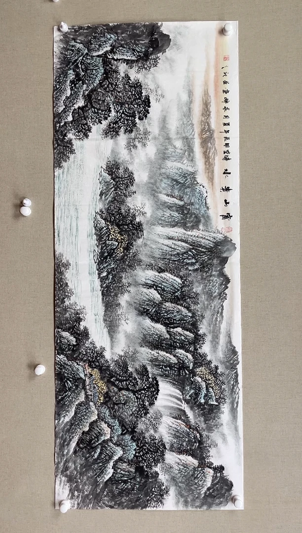 国画180*68 谢永峰谢永峰谢永峰谢永峰
