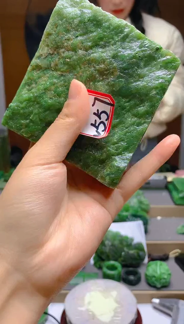 【闪购商品】和田玉（碧玉）珠宝半成品未镶嵌1