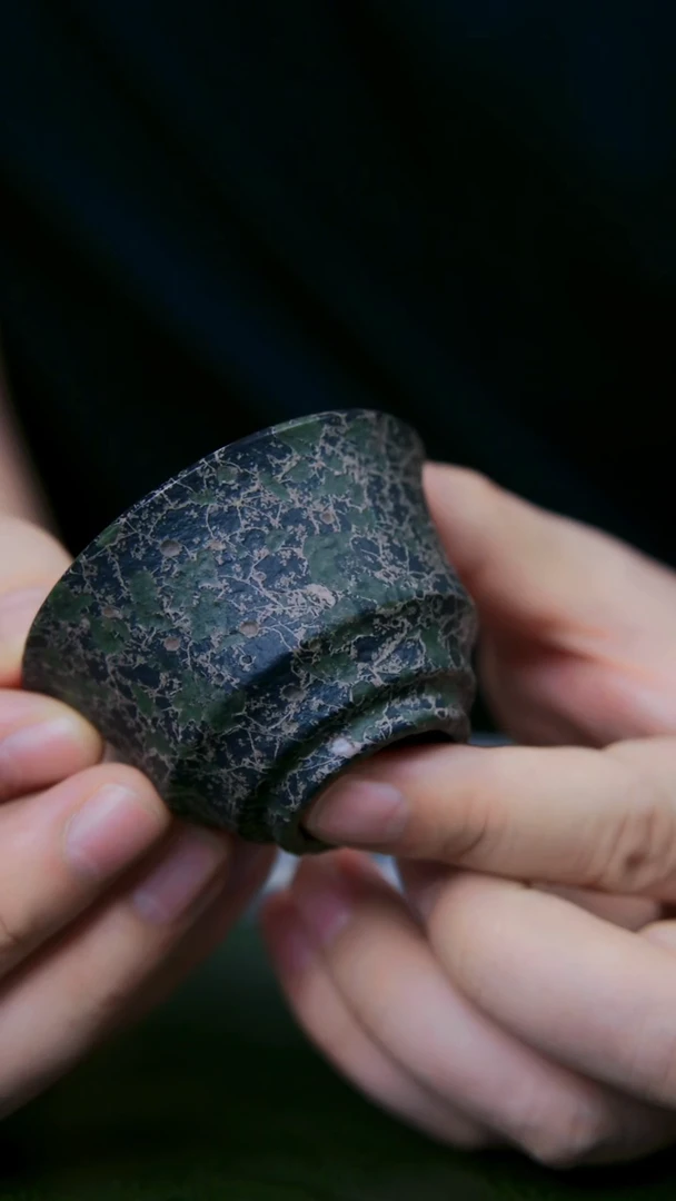 老师手工作品,梅花玉一物一拍
