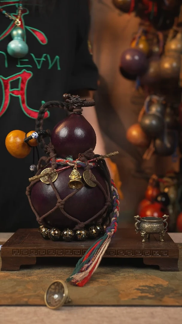 421大漆葫芦一物一拍记葫堂出品不带手串