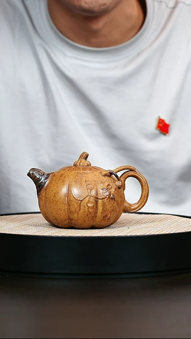 茶壶紫砂龙窑柴烧南瓜