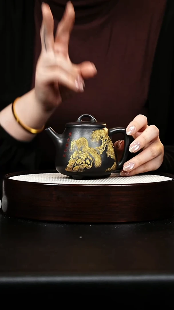 茶壶紫砂高瓢壶