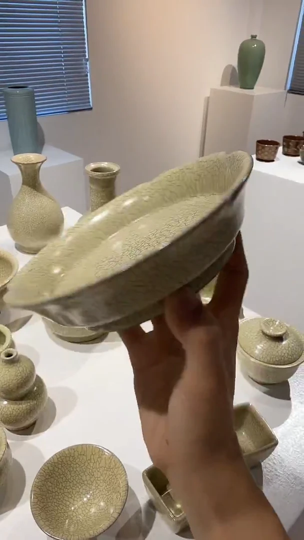 龙泉窑青瓷手工茶器包邮