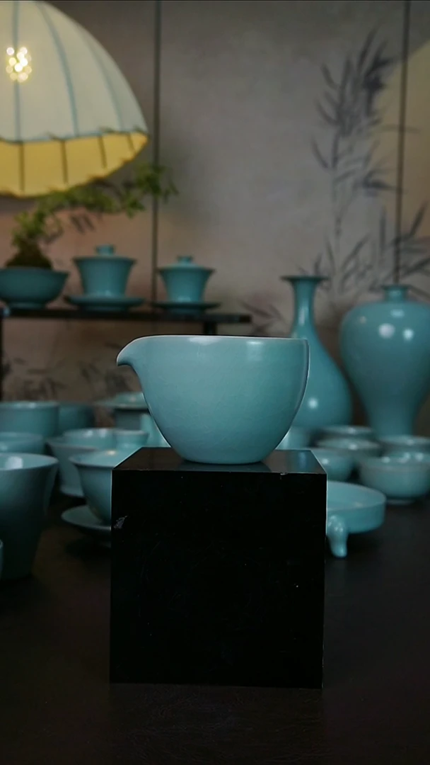 清凉寺汝官窑原产地  微瑕