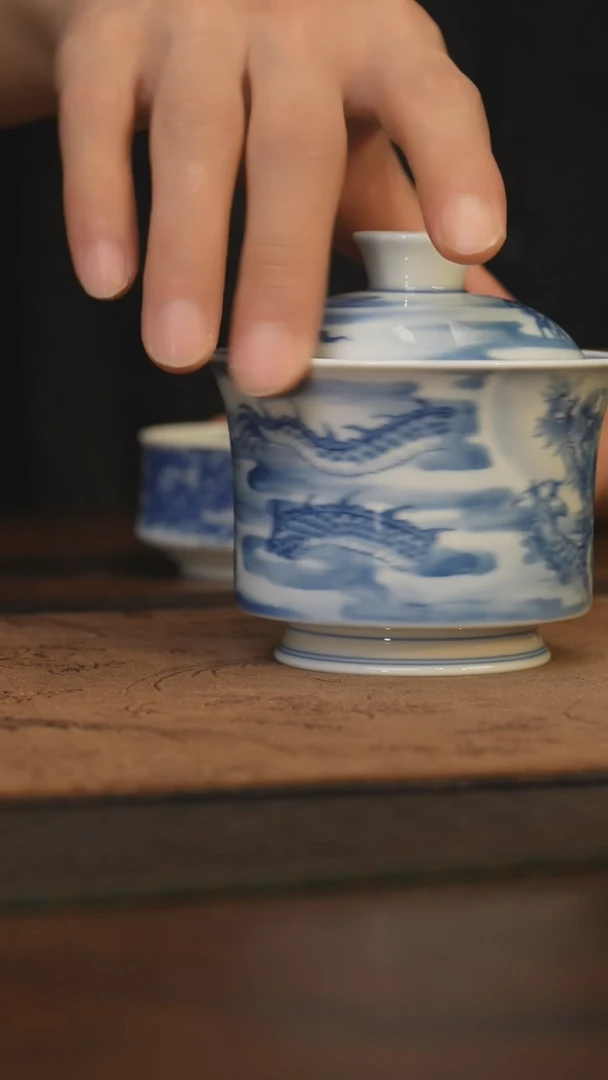 瓷片柴窑青花破价福利