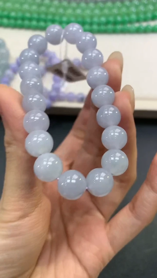 【闪购商品】翡翠手串未镶嵌w310多样性一件发货紫货有色差