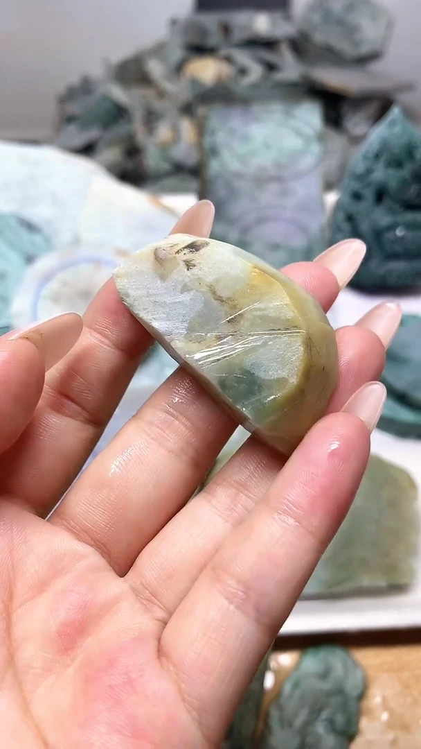 裸石翡翠天然缅甸翡翠A货20