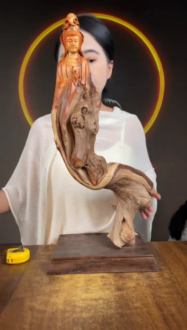 柏木（崖柏）手工摆件,先抢先得! 编号:214