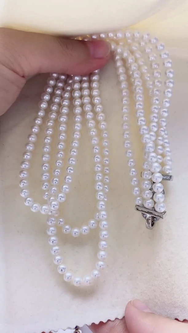 项链未镶嵌淡水珍珠淡水珍珠项链