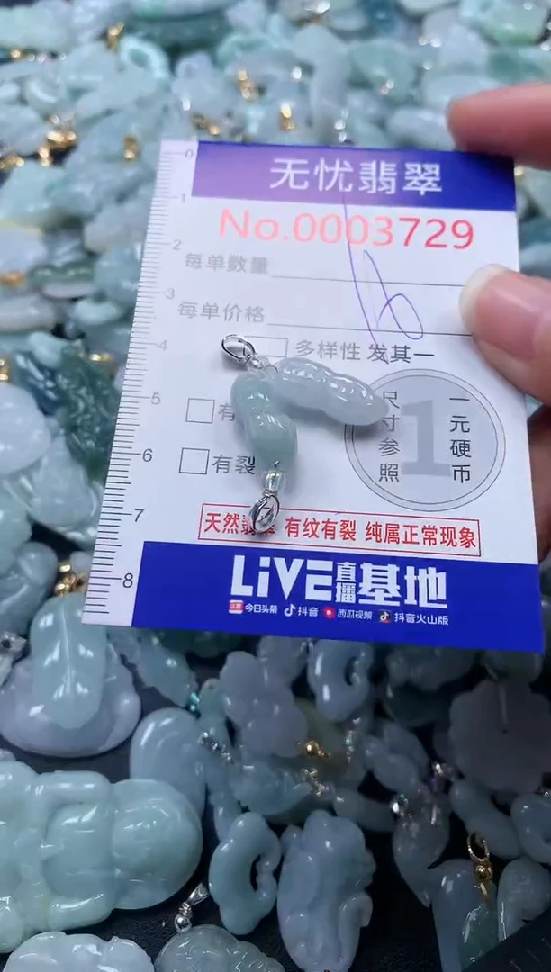 颈饰未镶嵌翡翠3729