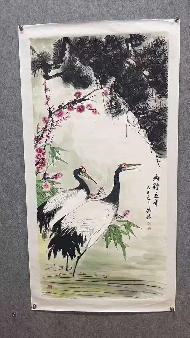 国画擎华文化-贾老师花鸟