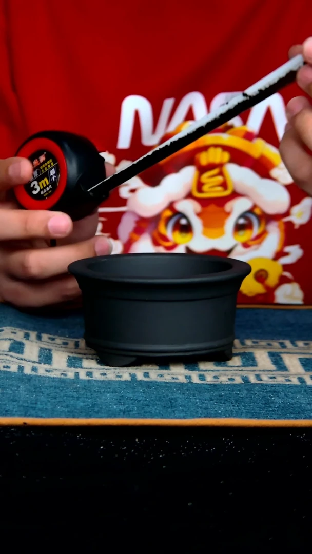 【闪购商品】紫砂花盆8*4内径紫砂花盆