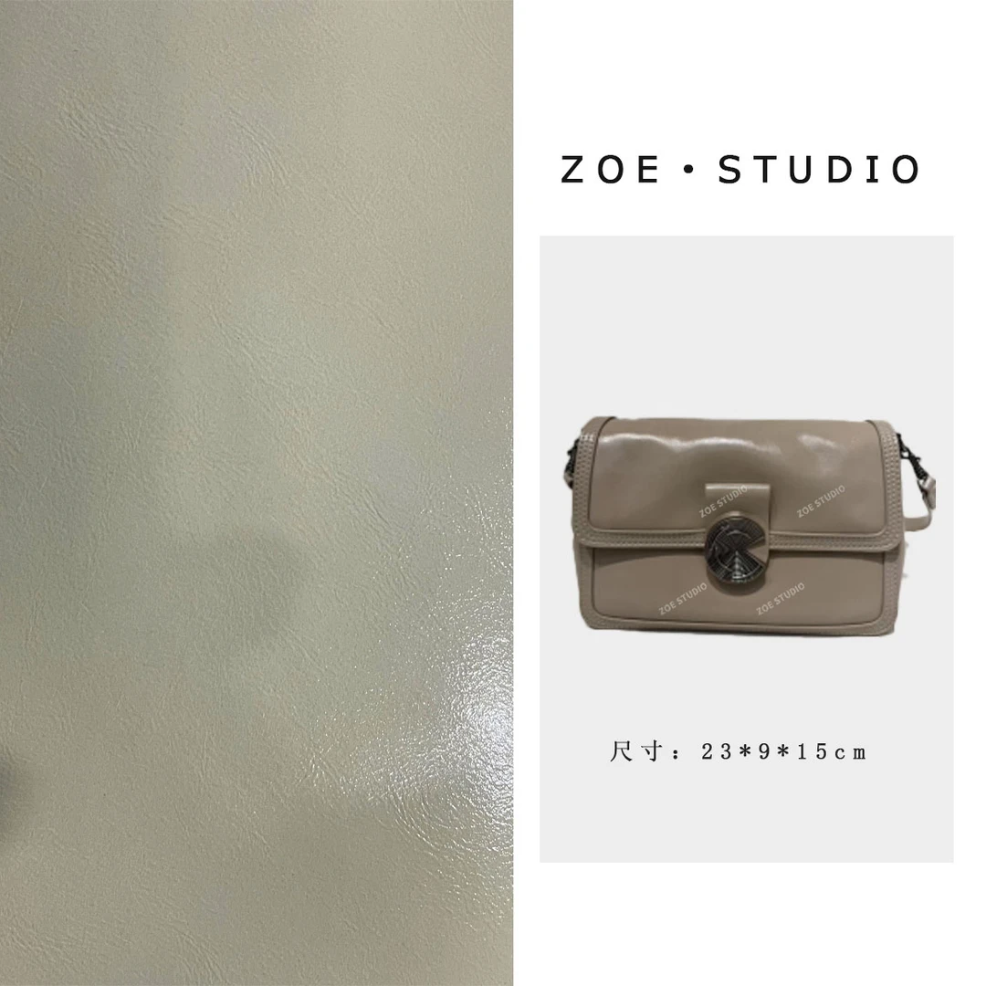 【佐伊甄选】QYX-9761-沙砾色时尚女士小众秋冬小方包网红洋气休