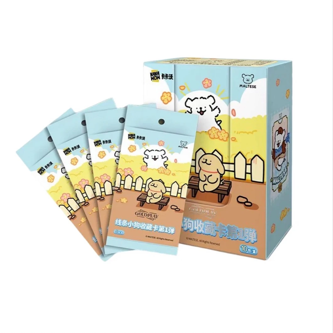 【卡谷kagu】卡卡沃 GOLDPLAY 线条小狗第一弹 收藏卡 拆卡 直播拆