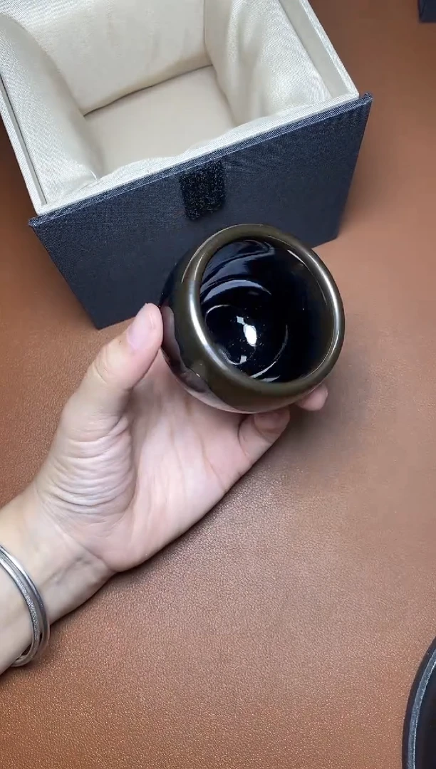 茶盏乌金 盏三疯建盏茶器