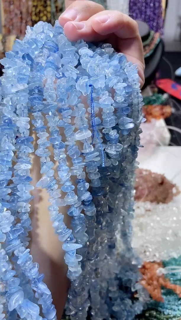 未镶嵌珠宝半成品水晶海蓝宝